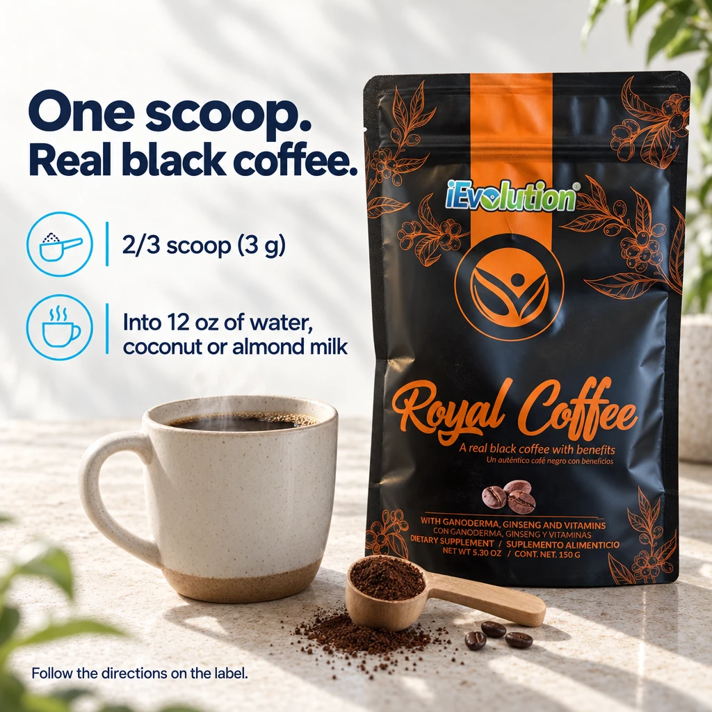 How to take Royal Coffee Black