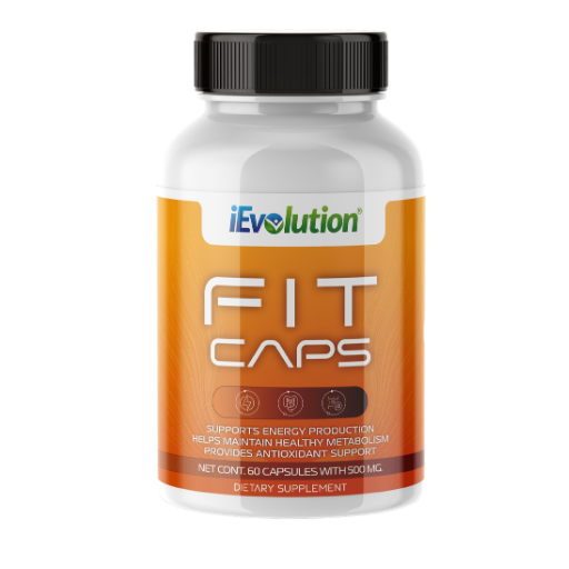 FIT CAPS Supplement Bottle