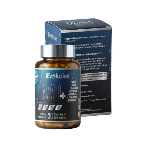 NAD+ Supplement Bottle