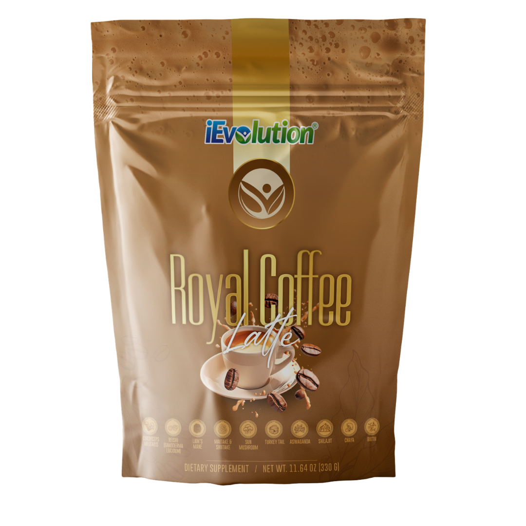 Royal Coffee Latte Caramel Mushroom Coffee