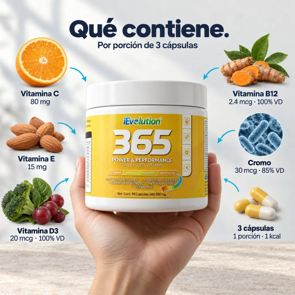 Ingredientes de 365 - Capsules
