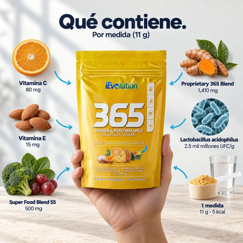 Ingredientes de 365 - Family Size