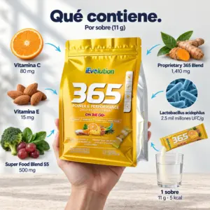 Ingredientes de 365 - On The Go