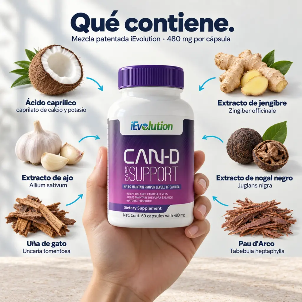 Ingredientes de Can-D Caps
