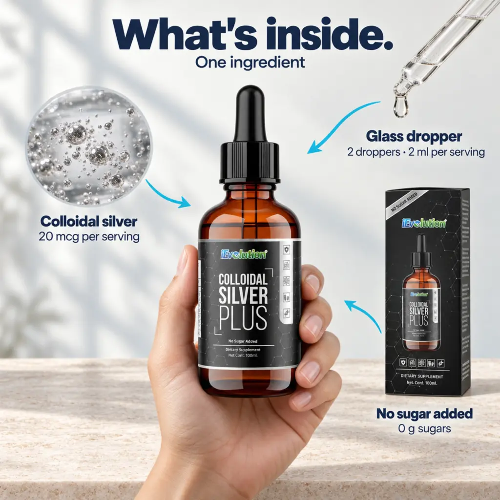 Colloidal Silver Plus ingredients