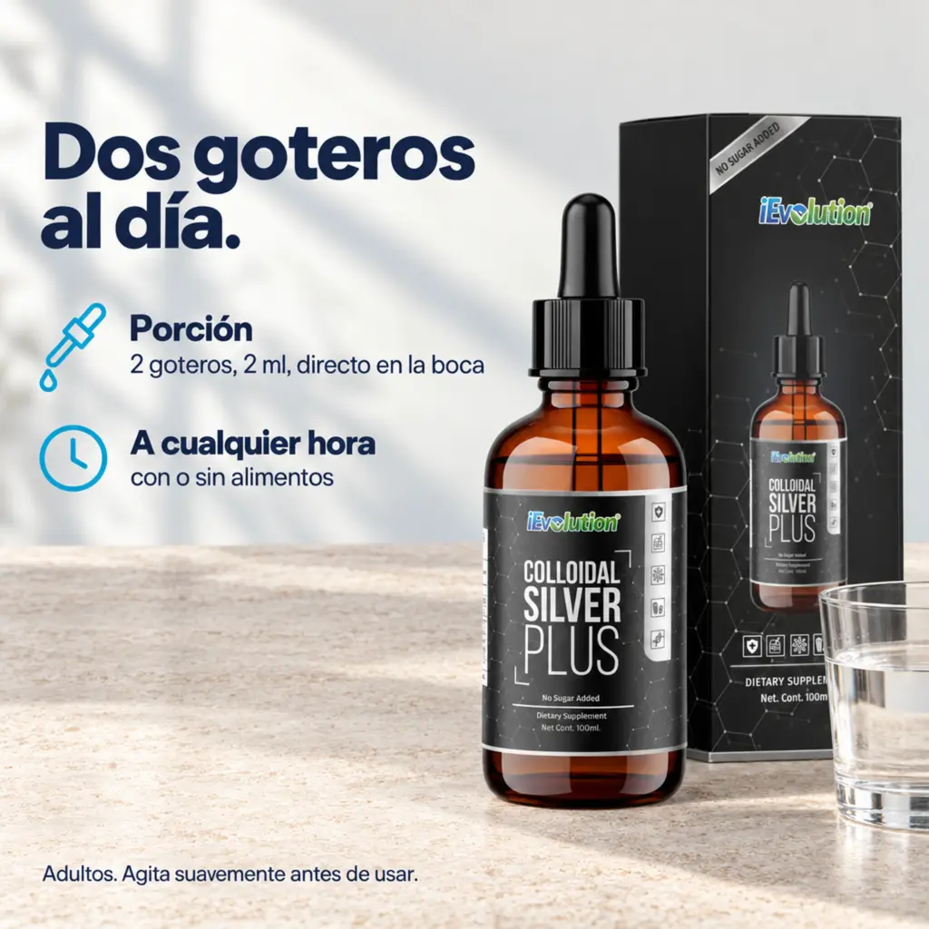 Cómo tomar Colloidal Silver Plus