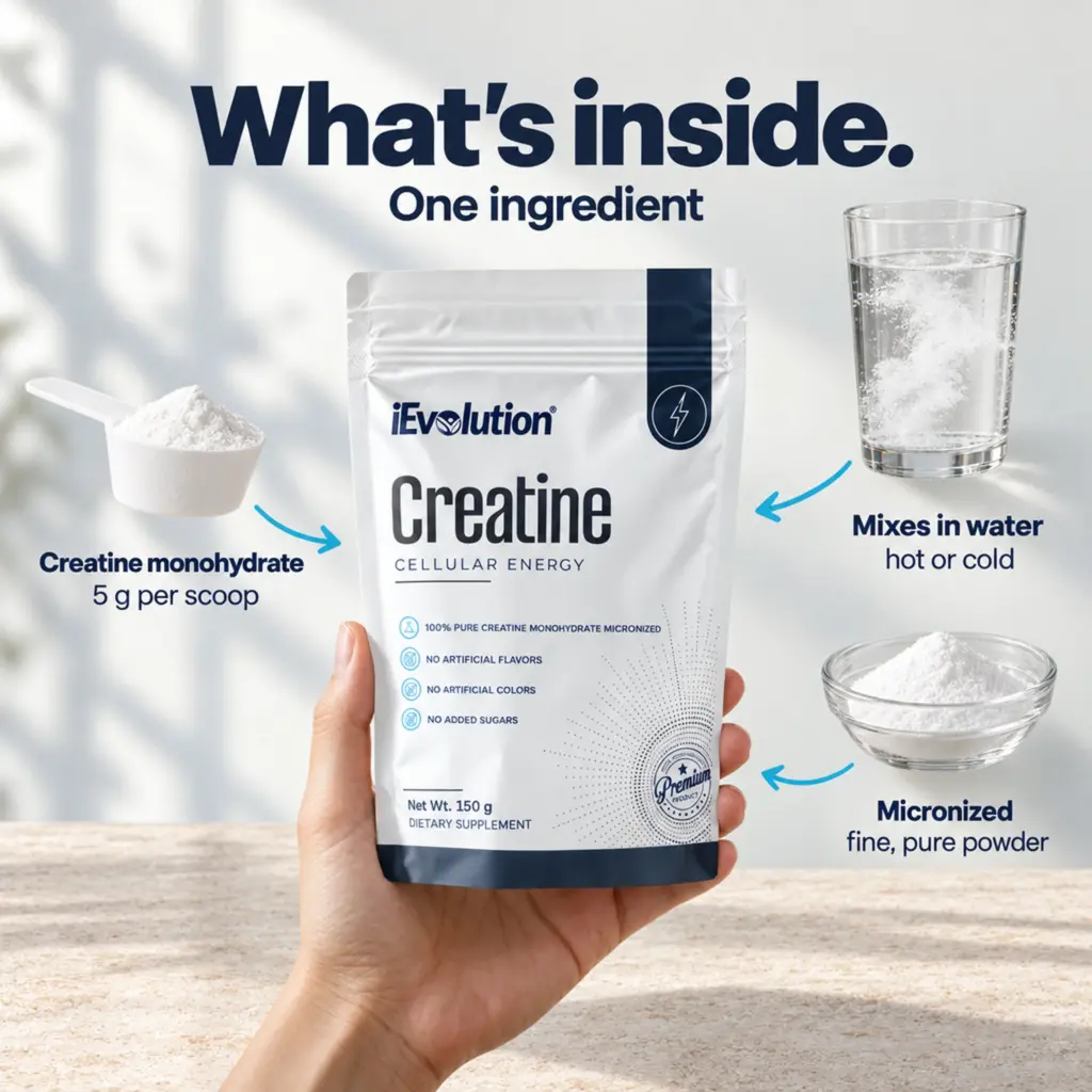Creatine Cellular Energy ingredients