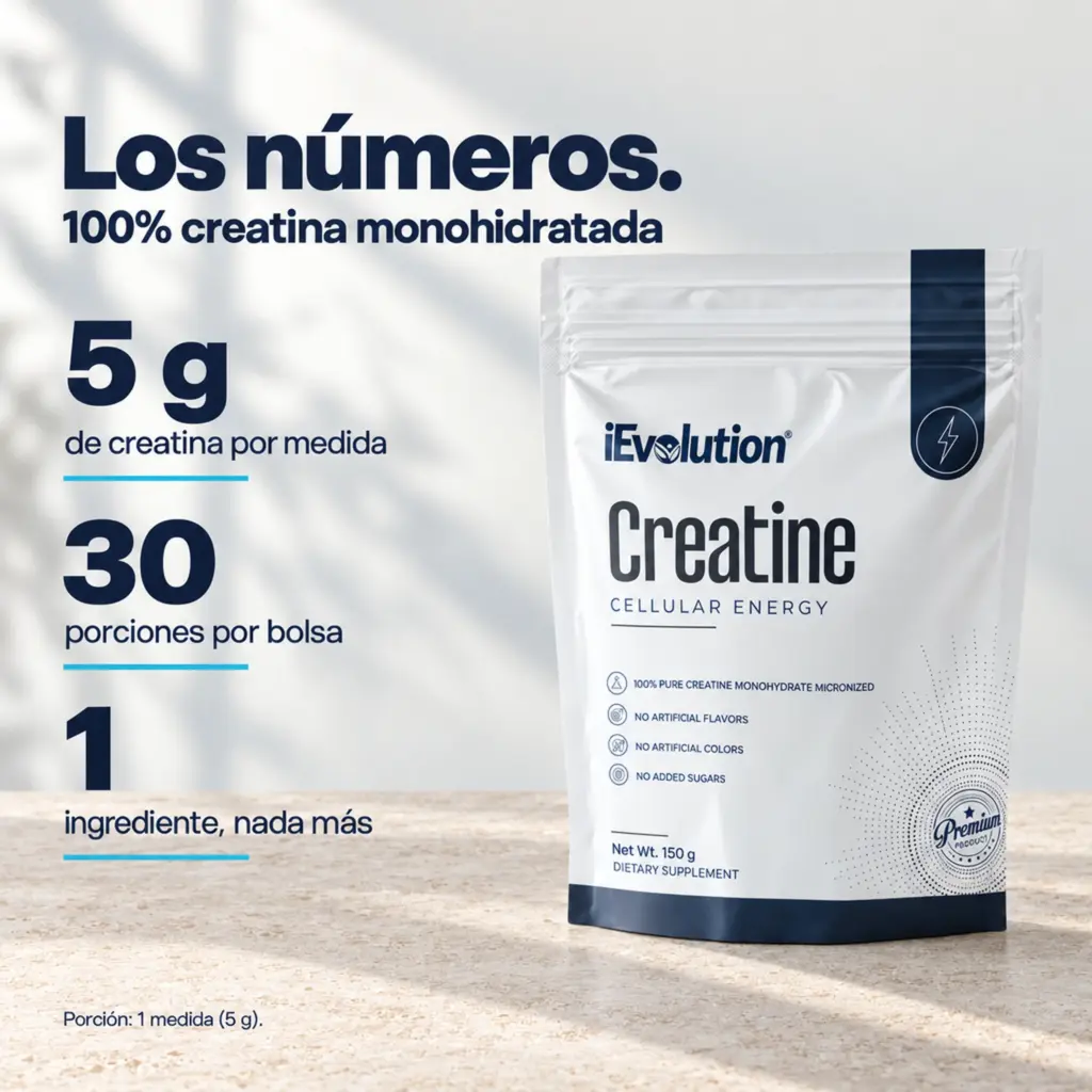 Datos clave de Creatine Cellular Energy
