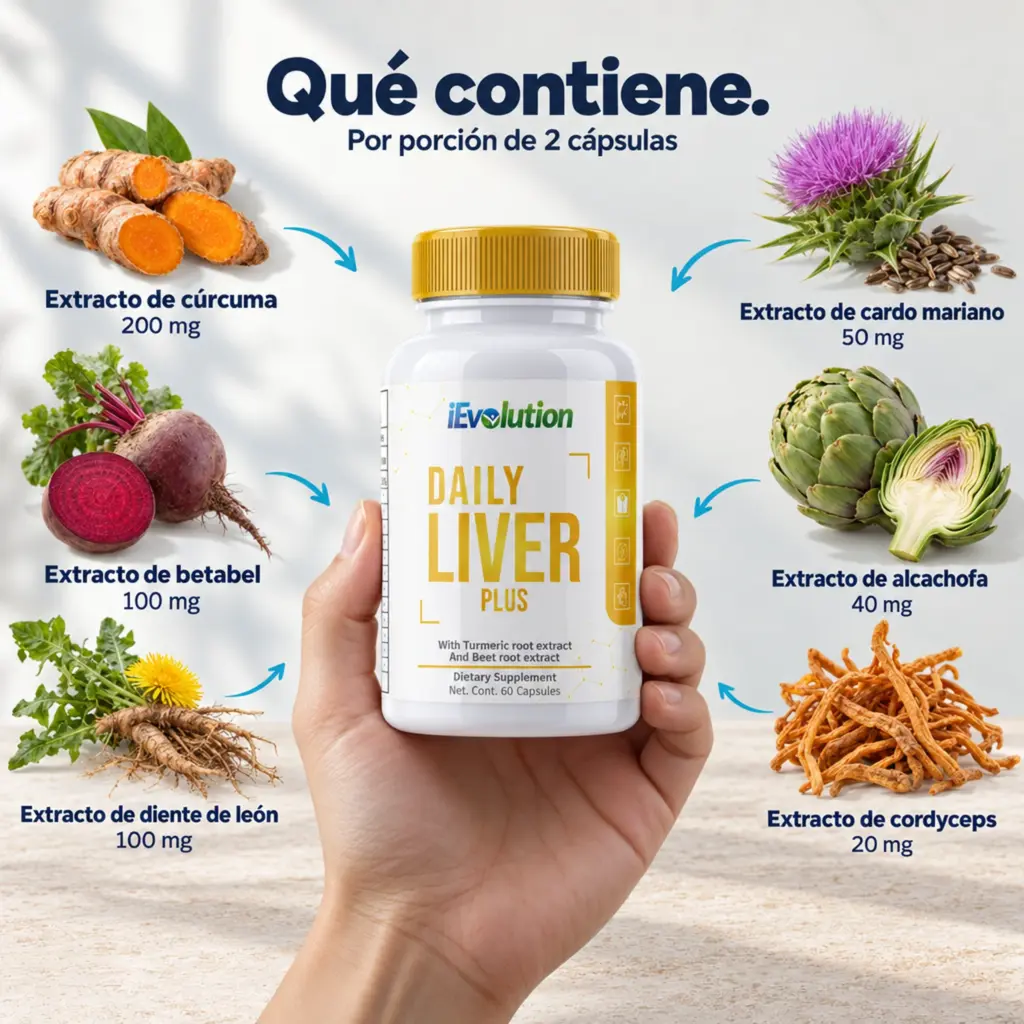 Ingredientes de Daily Liver Plus