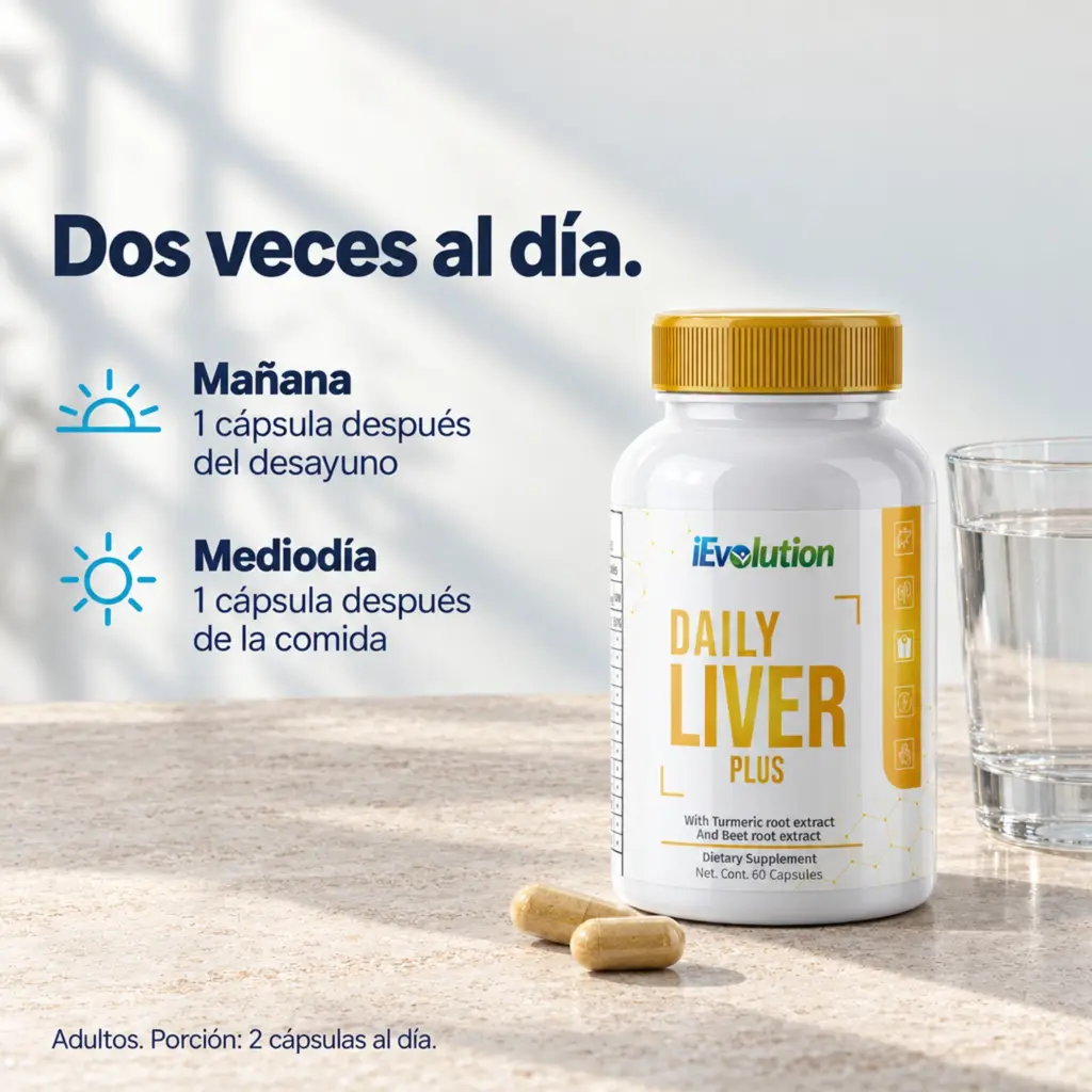 Cómo tomar Daily Liver Plus