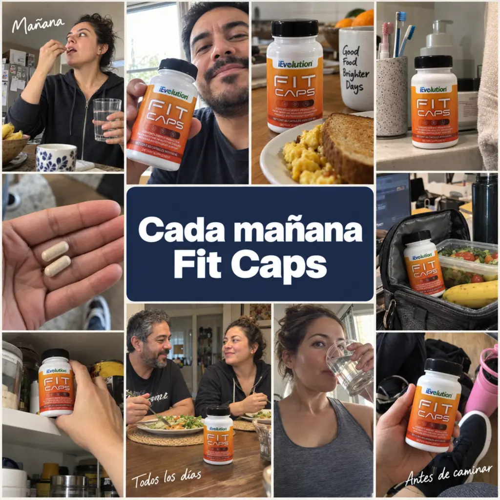 Foto de cliente con Fit Caps