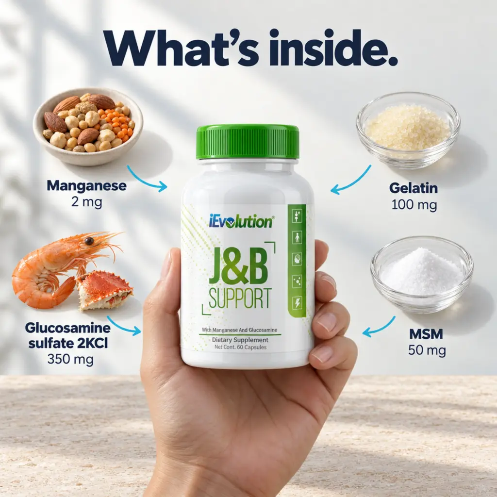 J & B Support ingredients