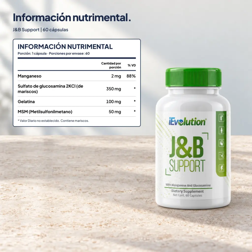 Etiqueta de J & B Support