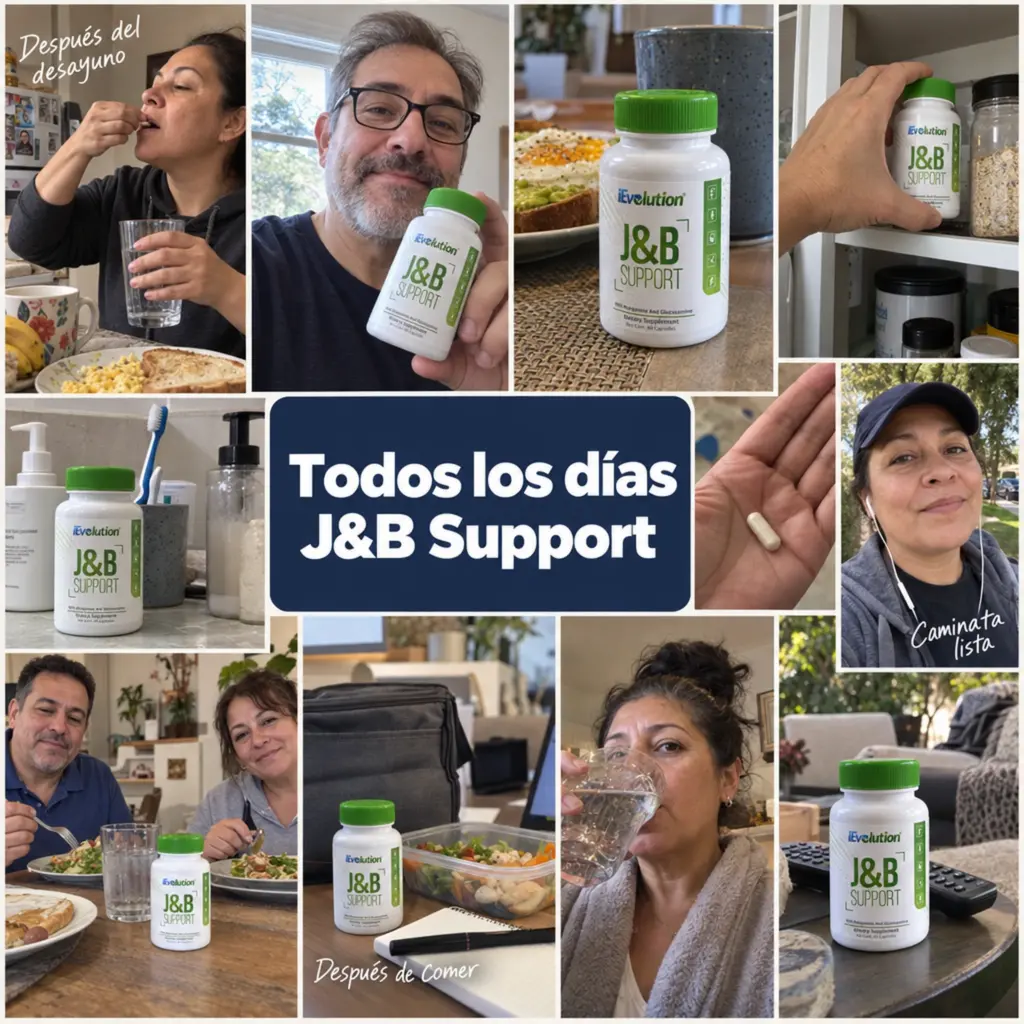 Foto de cliente con J & B Support