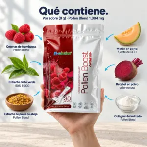 Ingredientes de Pollen Boost - On the Go