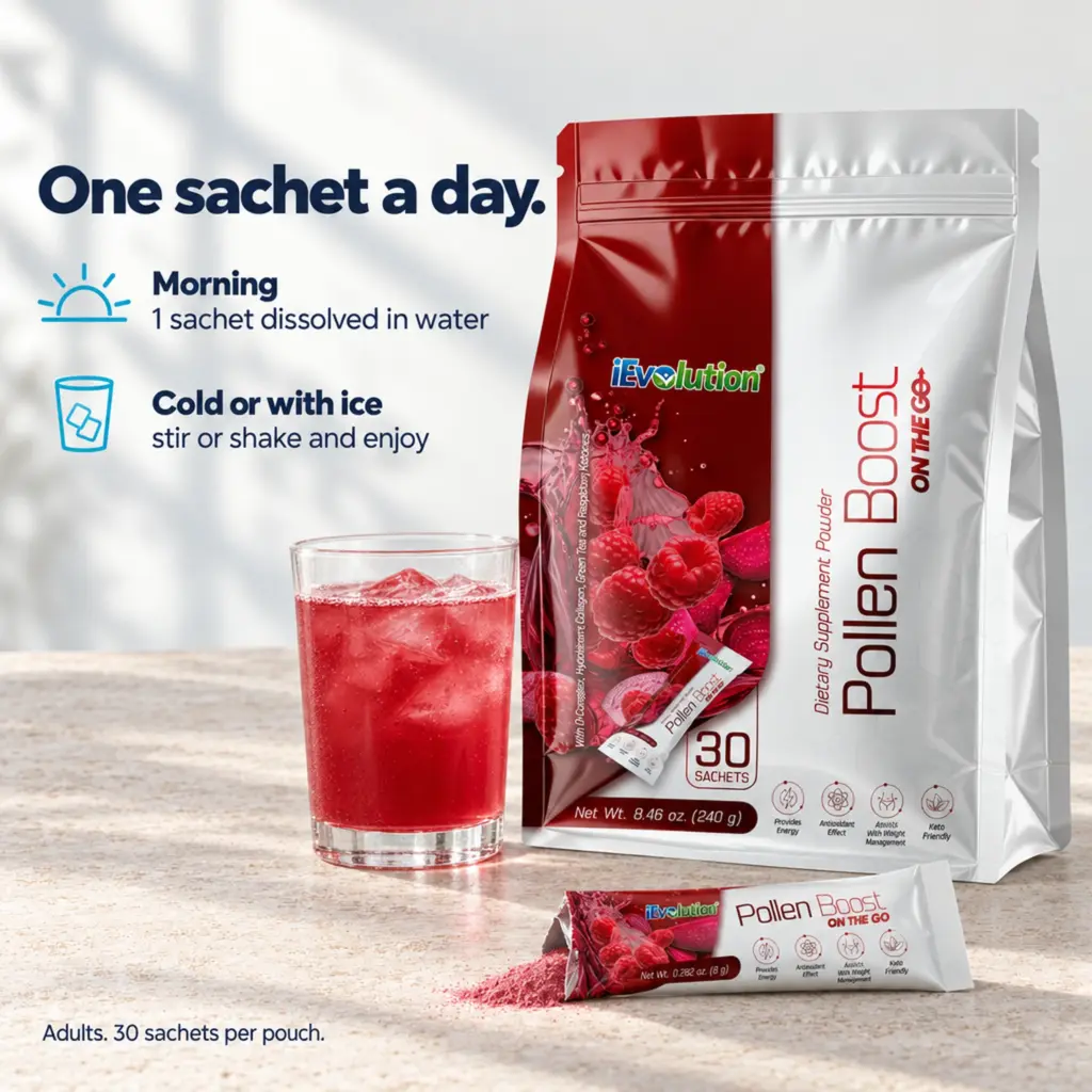 How to take Pollen Boost - On the Go
