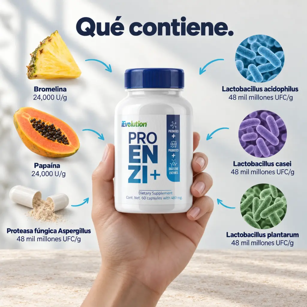 Ingredientes de Proenzi+