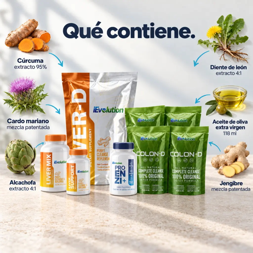 Ingredientes de 21-Day Detox