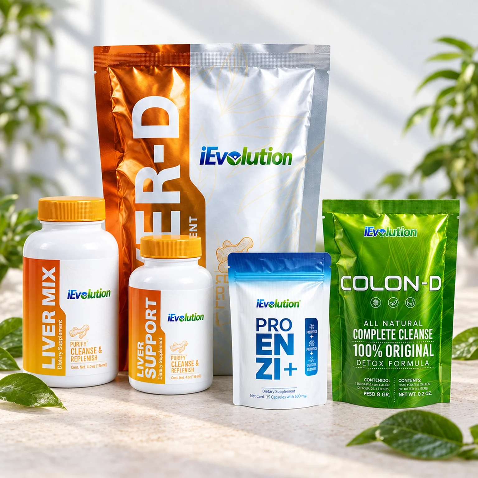 7-Day Detox on a kitchen counter