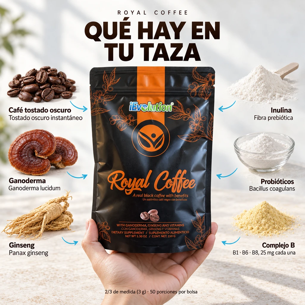 Ingredientes de Royal Coffee Black