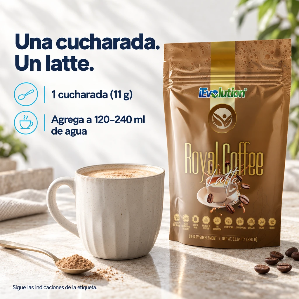 Cómo tomar Royal Coffee Latte (Caramel)