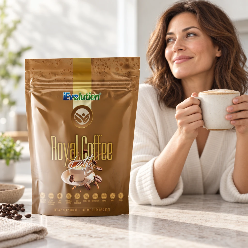 Royal Coffee Latte (Caramel) en tu estilo de vida