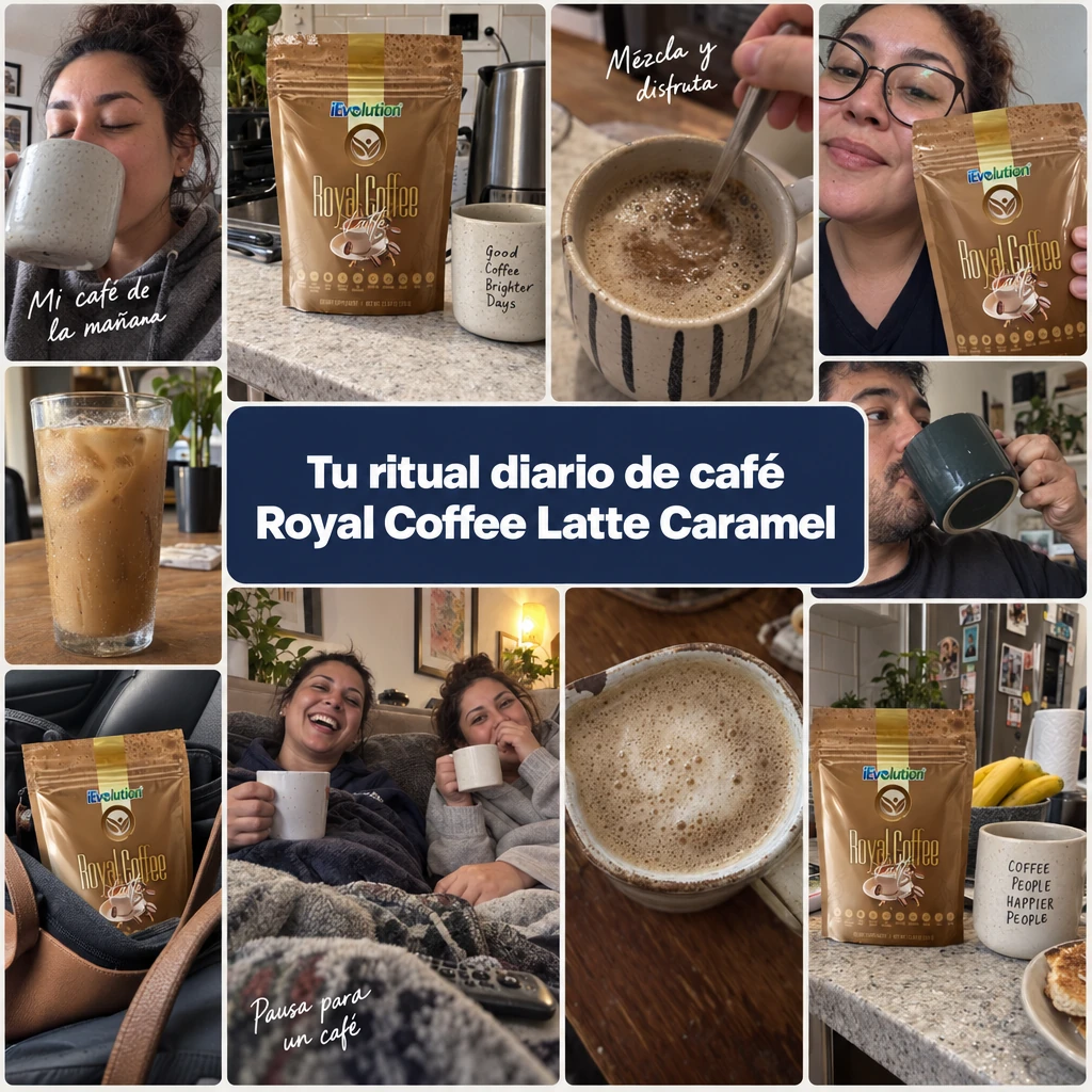 Foto de cliente con Royal Coffee Latte (Caramel)