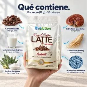 Ingredientes de Royal Coffee Latte - On The Go