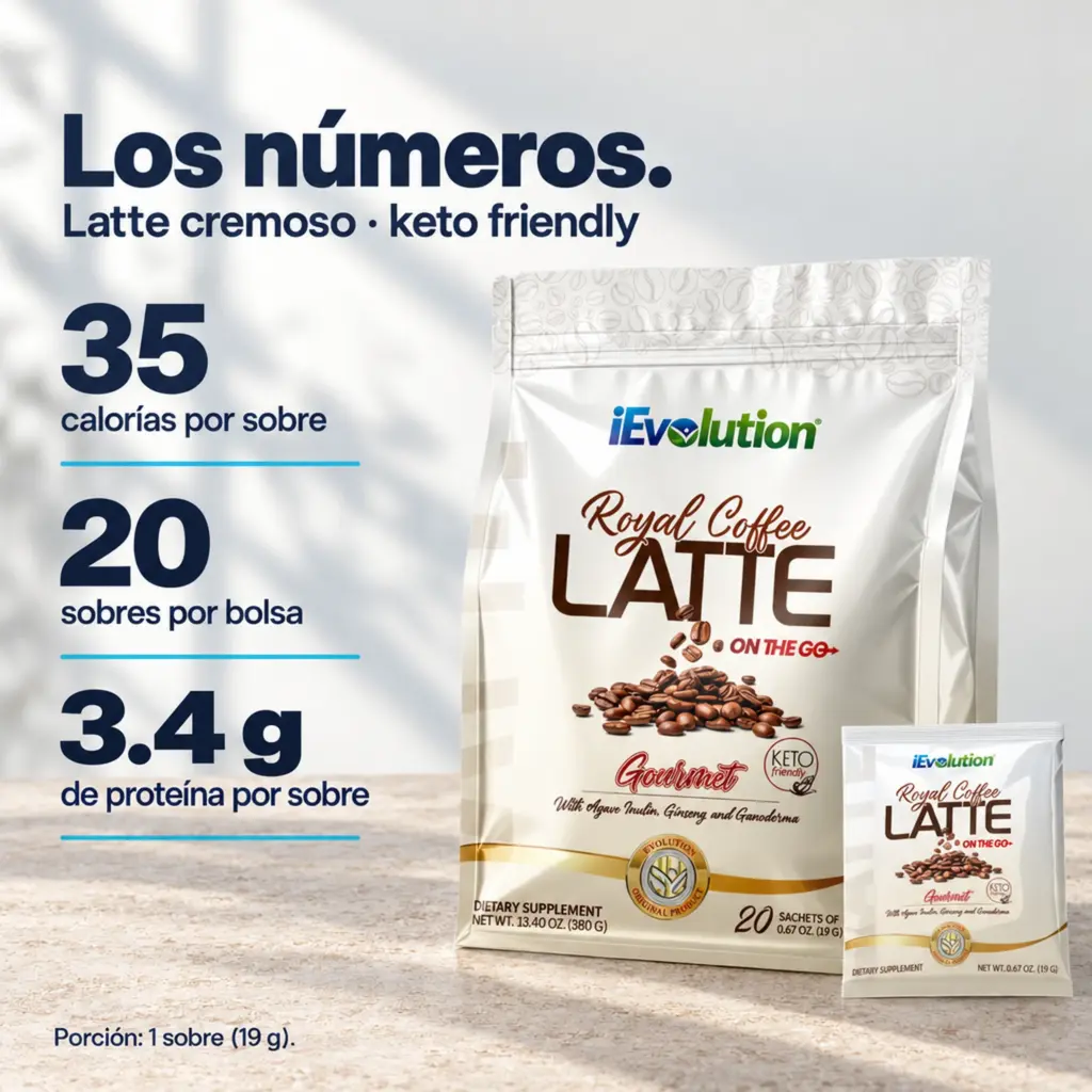 Datos clave de Royal Coffee Latte - On The Go