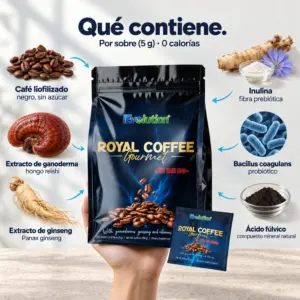 Ingredientes de Royal Coffee Black - On The Go