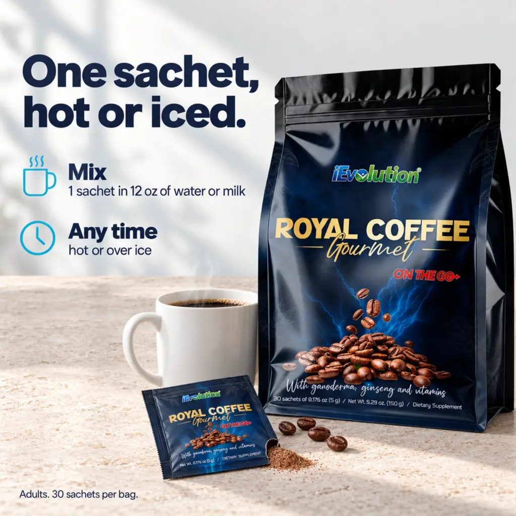 How to take Royal Coffee Black - On The Go