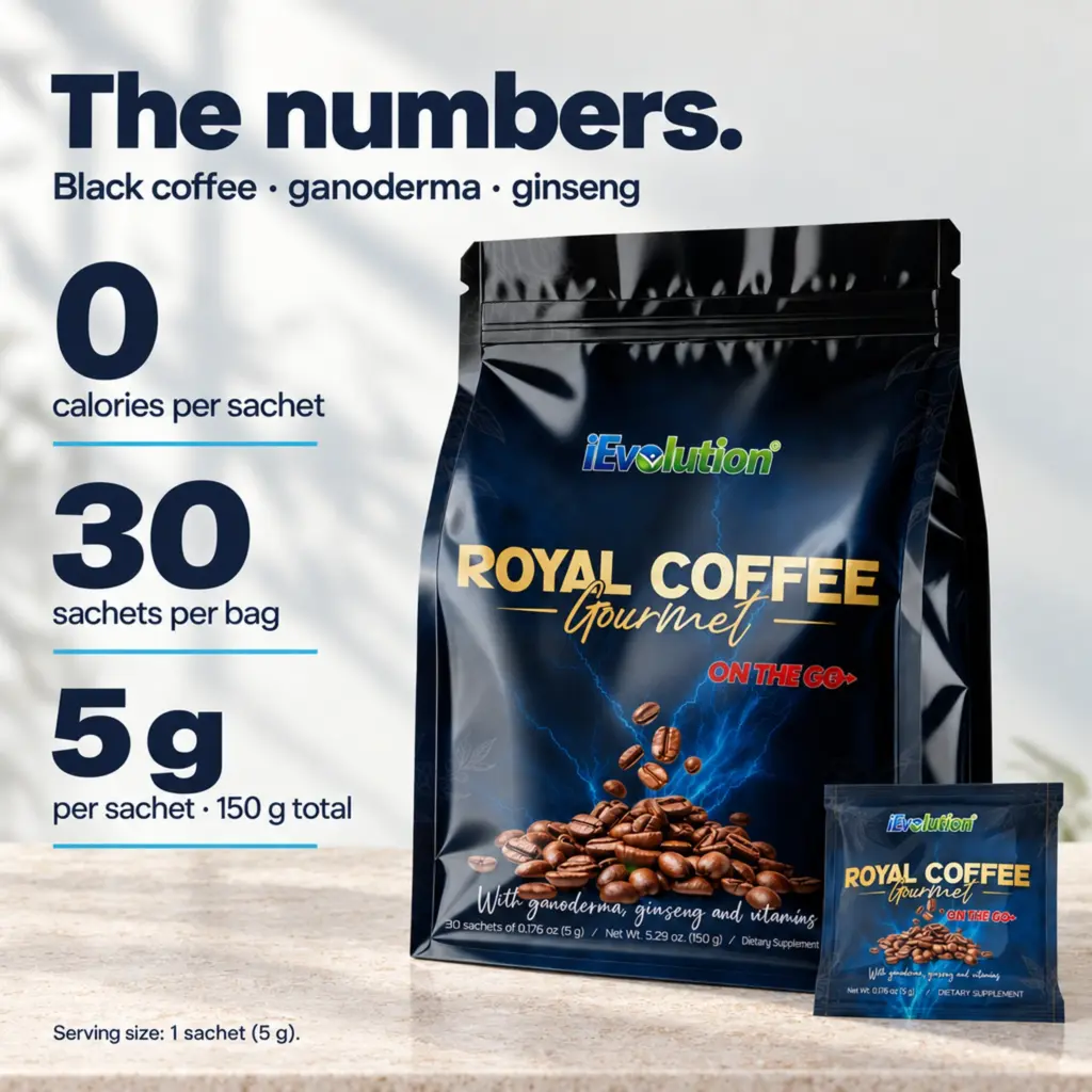 Royal Coffee Black - On The Go key facts