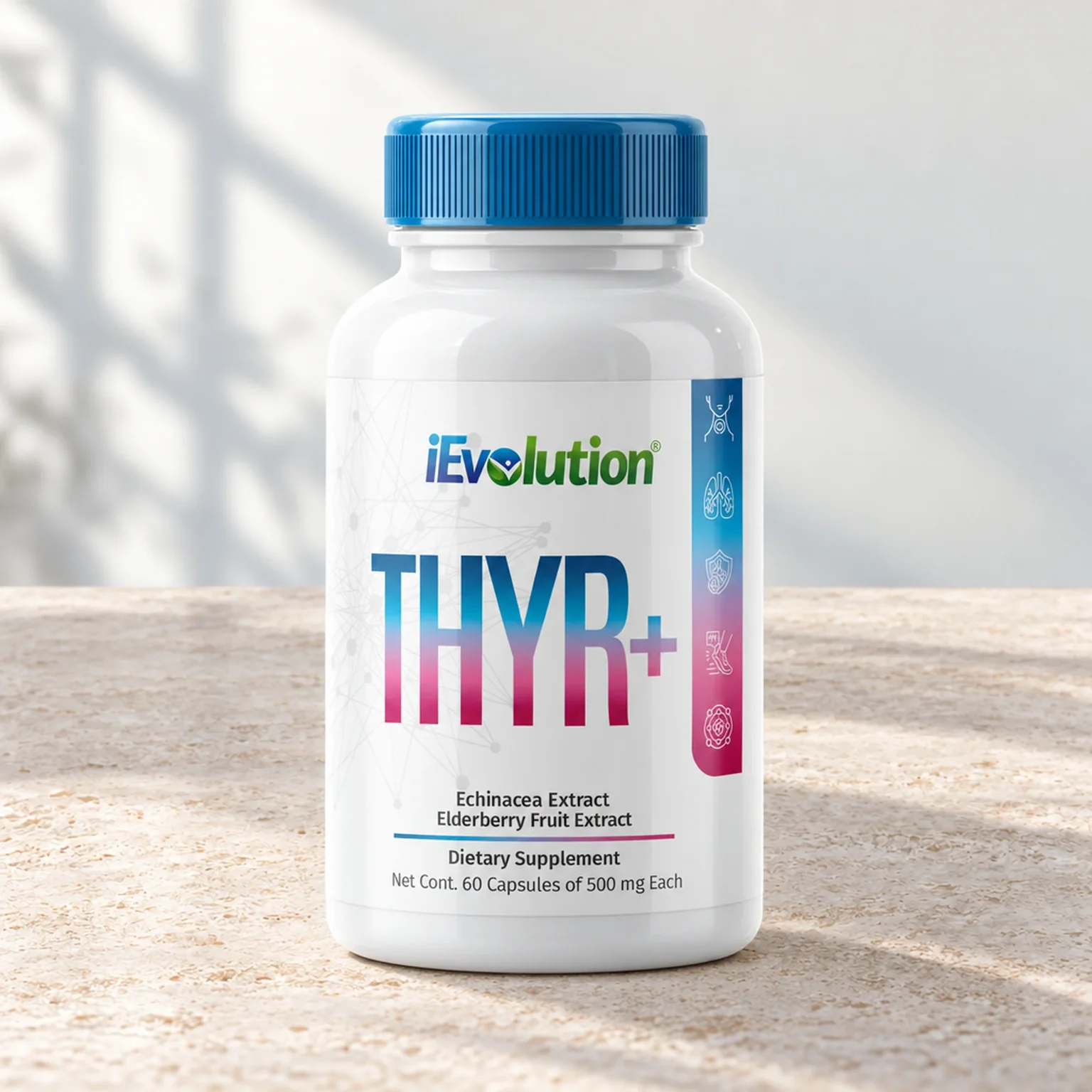 THYR+ on a kitchen counter